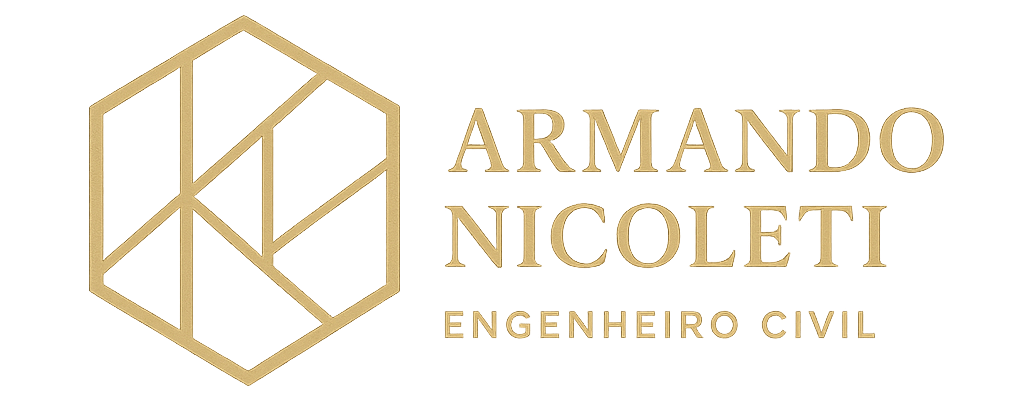 Logotipo Armando Nicoleti Engenheiro Civil